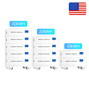 USA STOCK · LV Stack 51.2V 10KWH/20KWH/30KWH Battery Storage