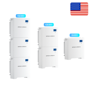 USA STOCK · Stackable Wall Mounted 51.2V 100ah 5KWh 10KWh 15KWh battery pack